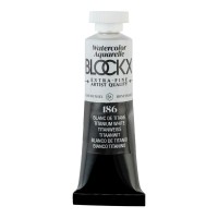 BLOCKX Watercolour Tube 15ml S1 186 Titanium White